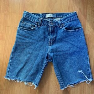 Gap jean shorts